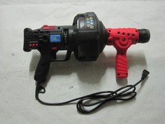 Electric Drain Auger Pipe Dredger 110V 560RPM Plumbing Snake Tool 25FT 3/4-2&Prime;