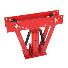 12 Ton Pipe Bender Manual Hydraulic w/6 Dies Piping Bending Exhaust Tube Tools
