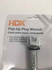 HDX Pop-up Plug Wrench 1000012509 Fits most sizes