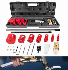 TOOL DM3MECH MECHANICAL HOT TAPPING MACHINE COMPLETE WITH HOLE SAWS OR ARBOR