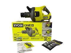 Ryobi PCL457B Cordless Drain Auger with 35 ft Cable Auto Feed TOOL ONLY M80