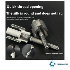 NEW Pipe Threader Kit PVC Integrated Internal & External Pipe Threading-Tool US