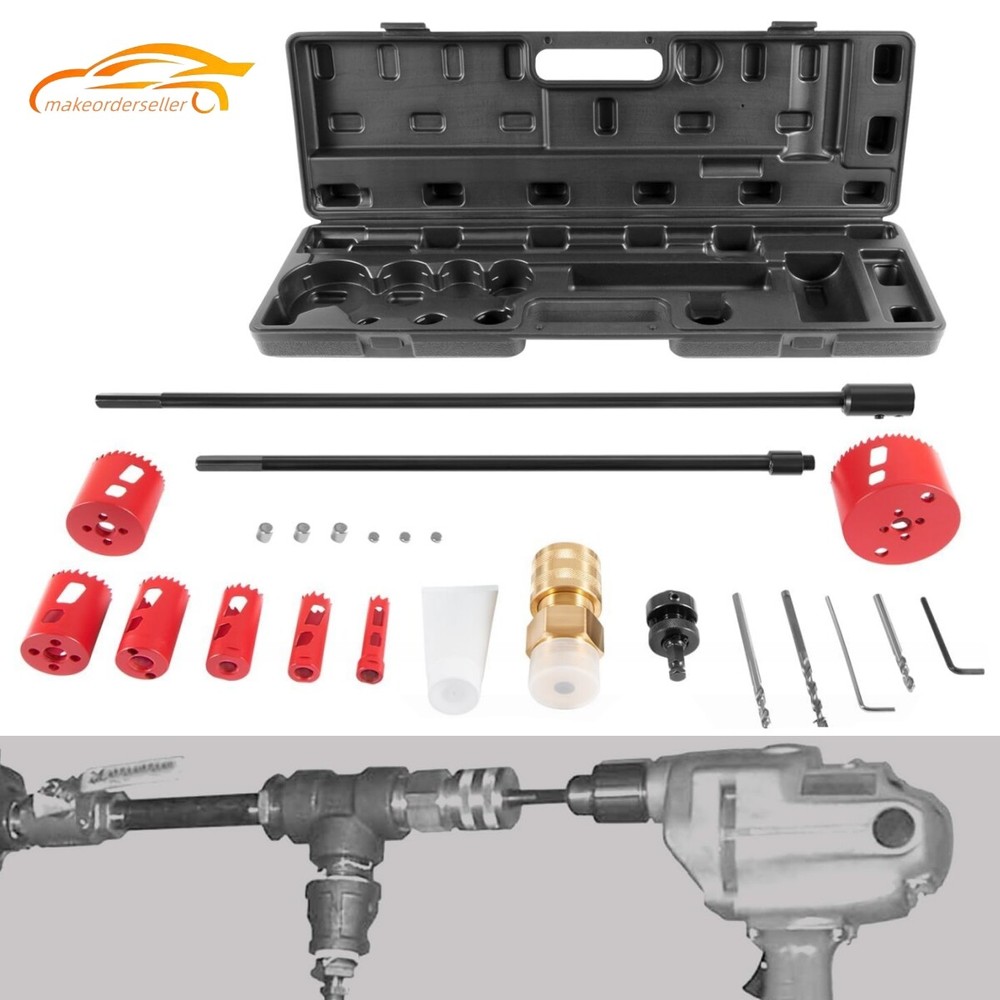 08350 DM3MECH Mechanical Hot Tapping Machine Complete Kit for NPT 3/4 &ndash; 4-Inch