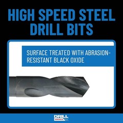 Precision 1/8&Prime; Carbon Steel NPT Tap & &lsquo;R&rsquo; HSS Drill Bit Set for Professionals