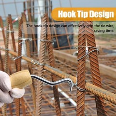 2Pcs Rebar Wire Twister Tie Twister Tool Concrete Metal Wire Twisting Fence Tool