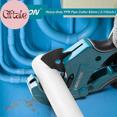 PVC Pipe Cutter, up to 2-1/2&Prime;, Ratchet Pipe Cutter Heavy-Duty, Pex Cutting Tool