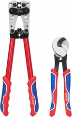 iCrimp Battery Cable Lug Crimping Tool for 8, 6, 4, 2, 1, 1/0 AWG Heavy Duty Wir