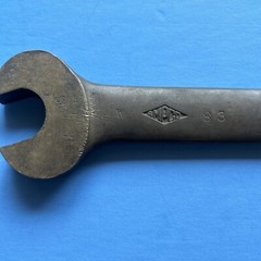 Antique Ampco Solid Brass wrench 14&rdquo; long See Pics For Wrench Size