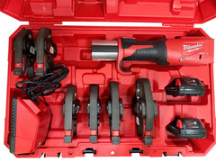 Milwaukee 2473-22 M12 12-Volt Lithium-Ion Force Logic Cordless Press Tool Kit