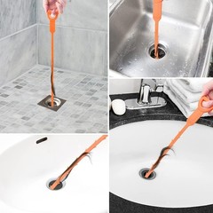 32ft Plumbers Drain Snake Long Heavy Duty Plumbing Auger Hand Tool Bathroom Pipe