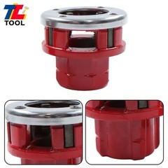 7 Size W/ Handle Pipe Threader Threading BSPT Pipe Threader 3/8&Prime; To 2&Prime; Dies Set