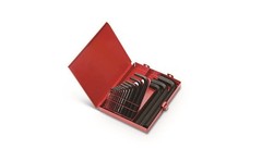 9E10118 &ndash; L-Key SAE Short Arm 18 PCS Setw/Metal Box- .028Inch &ndash; 5/8Inch