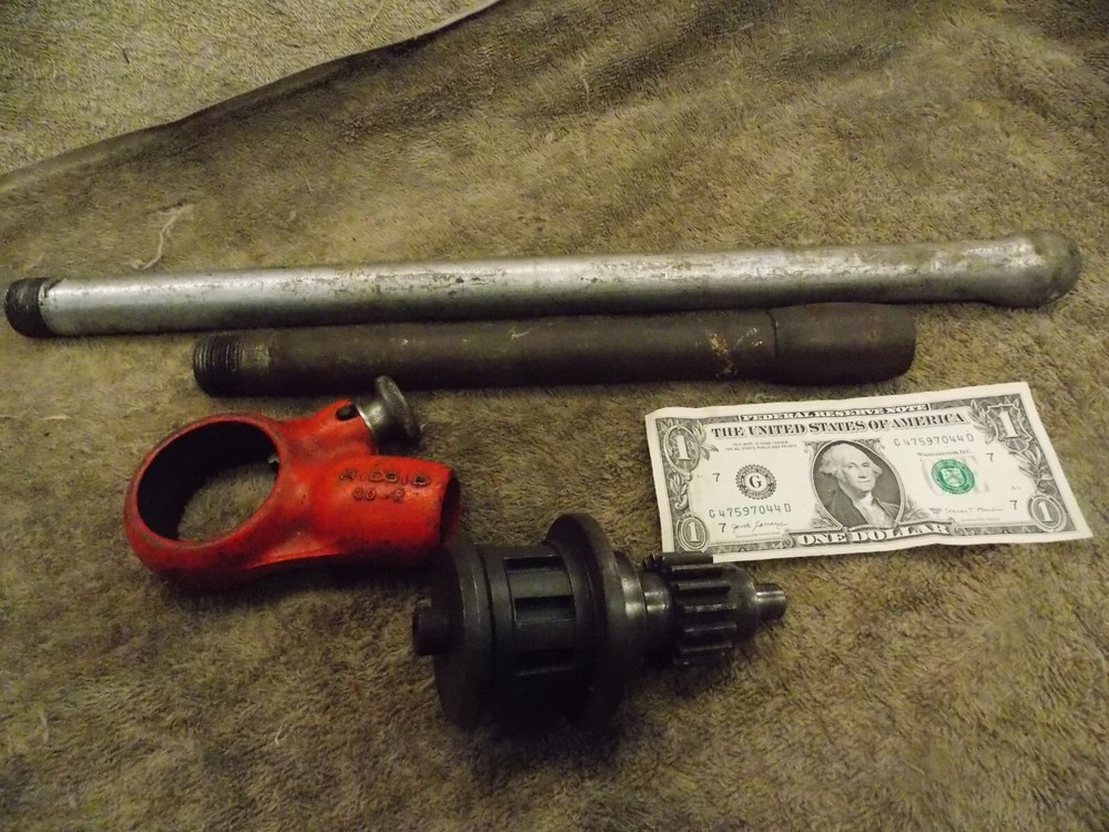 Ridgid 00-R Ratchet Die Head 1/2 00-R Gear Reduction ND-16B 16 tooth Geared