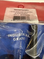 Drill America POU1NPTW/DRILL 1&Prime; Carbon Steel NPT Pipe Tap & 1-5/32&Prime; Drill Bit