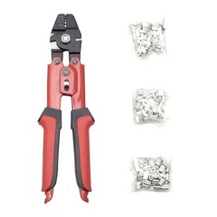 1/16 Inch Wire Rope Crimping Tool Up To 2.2mm Fishing 0.1 mm to 2.2 mm, Red