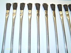 12 pieces Acid Flux Brushes 6&Prime; Long Plumbing Soder Glue Oil Grease Applications