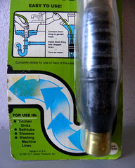 GT Water Products Drain King Water Powered Drain Unclogger &ndash; 186 &ndash; 1.5 to 3 in.