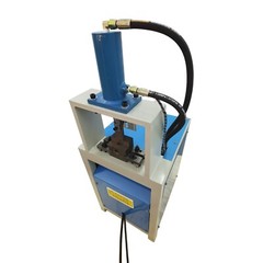 220V 1PH Hydraulic 25mm Pipe Tube Arc Half Hole/Full Hole Punching Machine 2.2KW