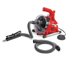 RIDGID 55808 PowerClear 120-Volt Drain Cleaning Machine Kit for Tubs, Showers