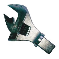 Westward 19Zc62 Spanner Insert Head, Adjustable, 1-1/2&rdquo;