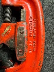 Rigid 2A/202 Heavy Duty No. 1-2 Pipe Cutter Tool 1/8 in To 2 in