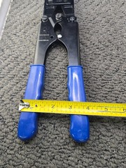 F1807 Dual-Size Combo Jaw PEX Crimp Tool 13&Prime; Length For 1/2&Prime; and 3/4&Prime; PEX Pipes