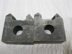 Vintage CRAFTSMAN 11 1/2 & 14 NPT Pipe Threading Die Lot 3 Sets & 2 Loose