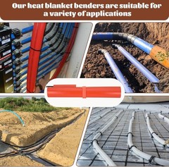 PVC Heating Blanket for 2&Prime; to 3&Prime; PVC Conduit Pipe Bending, 120V 800W PVC Heater