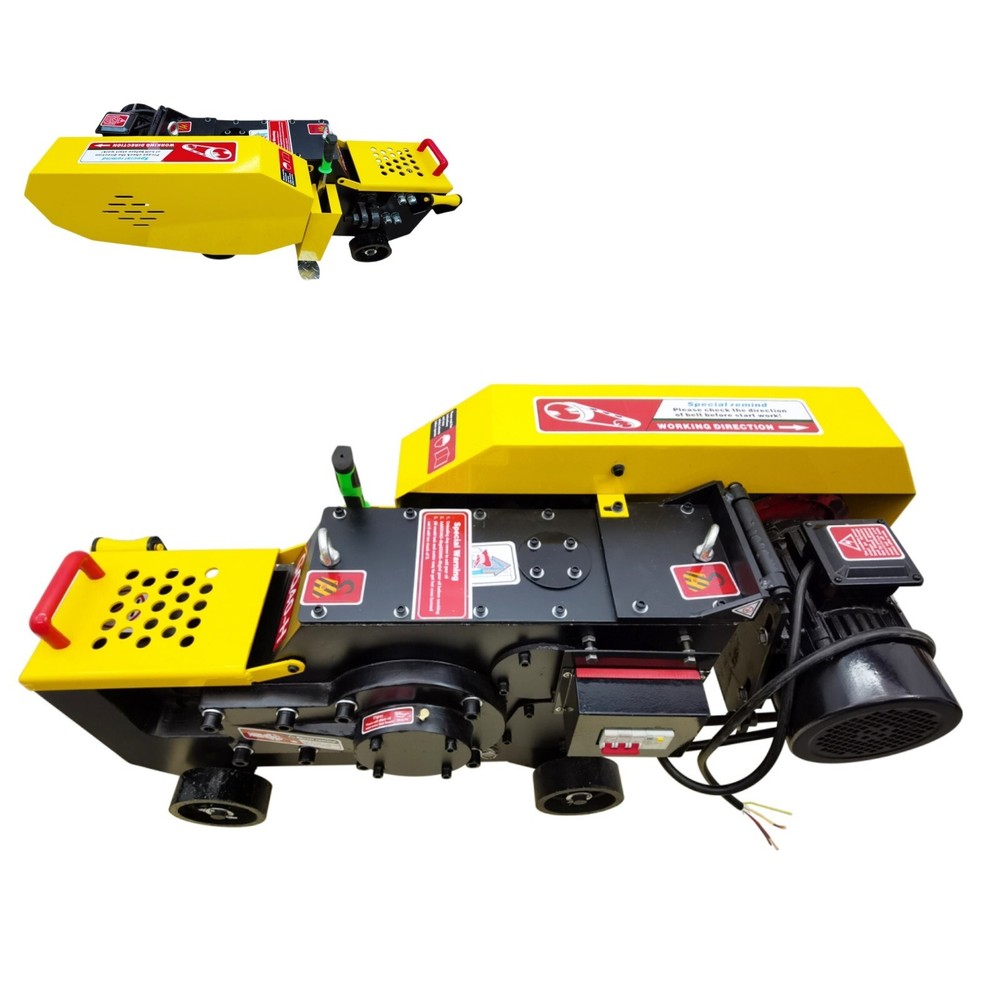 220V Electric Steel Bar Cutter 3KW Steel Bar Cutting Machine Rebar Shearing