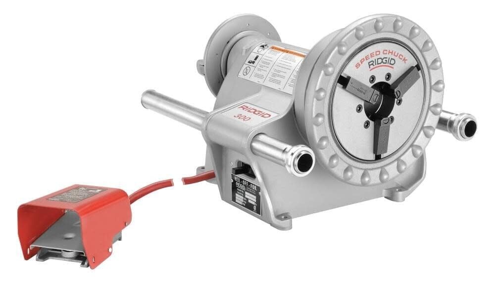 RIDGID Portable Pipe Threading Machine:41855 300, For 1/8 in to 2 in Pipe