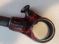 RIDGID 00-R PIPE RATCHET THREADER &ndash; HEAD & IRON HANDLE ONLY OO-R