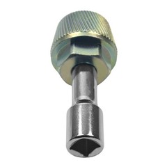 Tub Drain Removal Tool Kit 1-1/2 In Drain Extractor Chrome Strainer 3/8 Tapped