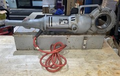 Ridgid 700-T2 Power Drive Pipe Threader Electric Threading Machine with 5 Dies