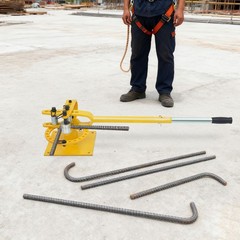 Yellow Manual Bending Tool Pipe Tube Bender Heavy-Duty Tube Bending Tool NEW