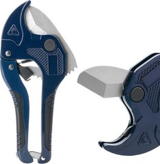 PVC Pipe Cutter Heavy Duty Tubing Tube Cutter 1-5/8&Prime; (42mm) Ratchet Cutting Tool