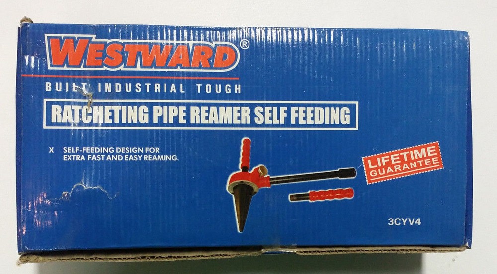 Westward Spiral Ratcheting Pipe Reamer Self Feeding up to 2&Prime; NEW IN BOX