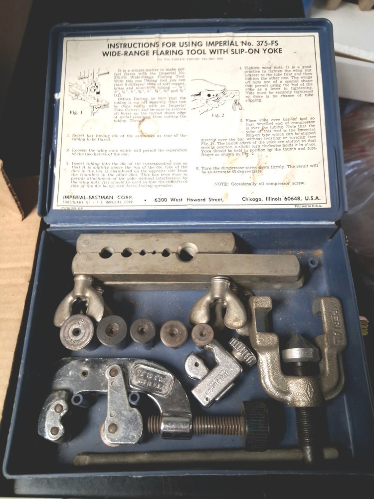 Imperial Tubing Wide Range Flaring Tool Kit P/N 375-FS​