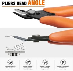 5-Inch Mini Wire Cutters Plier for Jewelry Making & Model Kits | Compact Flush C
