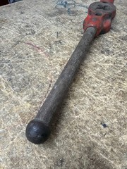 Vintage Rare Ridgid No. 35-B 3-Way Manual Bolt Threader USA 1/2&rdquo;, 9/16&rdquo; & 5/8&rdquo;