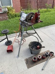 RIDGID 15682 Pipe Threading Machine