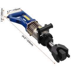 Electric Rebar Bender 1500W, Bends 6-20mm in 4 Sec