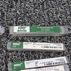 MRO Assorted Taps, Extractor, Pin, Sharpening Stone, Drills. Lot of 15