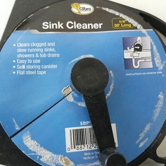 Cobra 20ft Sink Cleaner Flat Steel Tape SBP90220 088712290223