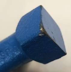 Jones Stephens J40042 6-Way Countersunk Plug Wrench Blue