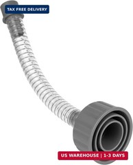 AC Drain Line Unclogger Tool HVAC PVC Drain Cleaner Adapter Clear