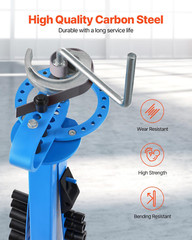 Manual Pipe Bender, Pipe Tube Bender with 14 Bending Dies, 200&deg; Heavy-Duty Tube