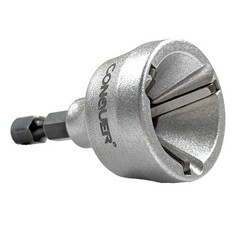 All Thread Reamer & Deburring Tool, Quick Release 1/4&Prime; Hex Shank, Fits 1/8&Prime;-3/4