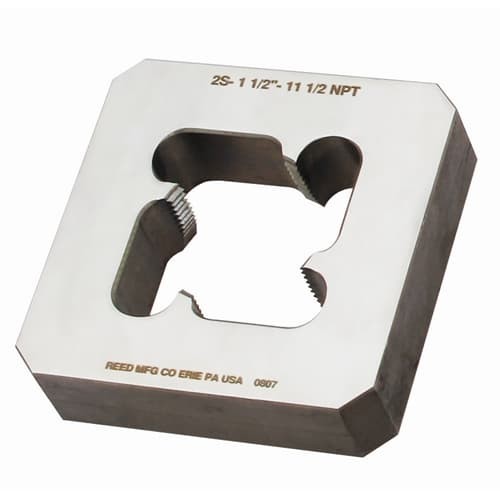 Reed 2SP2 Solid Block Pipe Threading Die NPT 2 in (05534)