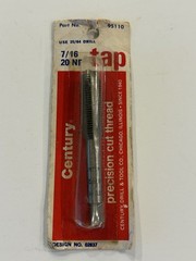 Century Drill & Tool 95110, 7/16-20NF Tap