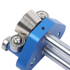 5 Inch 1 Station Sheet Metal Roller and Bending Tool 0-100&deg; Bending Range Blue